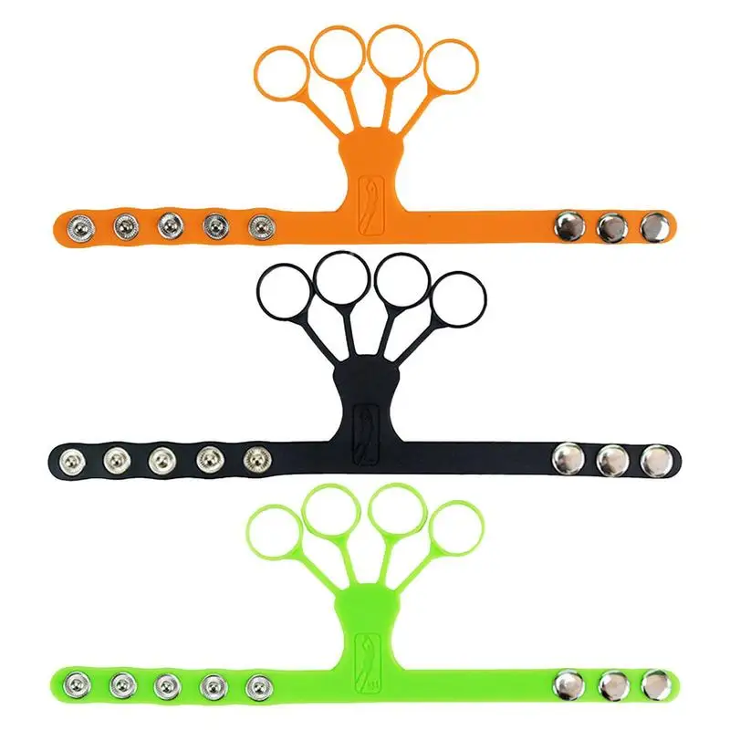 

Finger Strengthener Silicone Finger Grip Strength Trainer Adjustable Guitar Finger Stretcher 6.6LB-21LB For Musicians Climbers