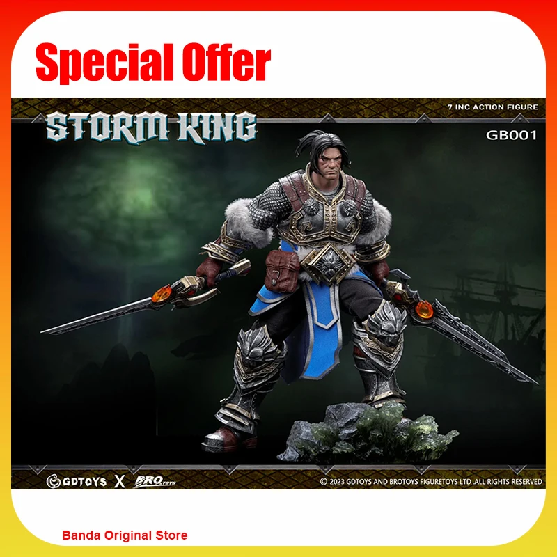 100% оригинал GDTOYS X BROTOYS полный набор миниатюрная фигурка Storm King GB001 коллекция аниме