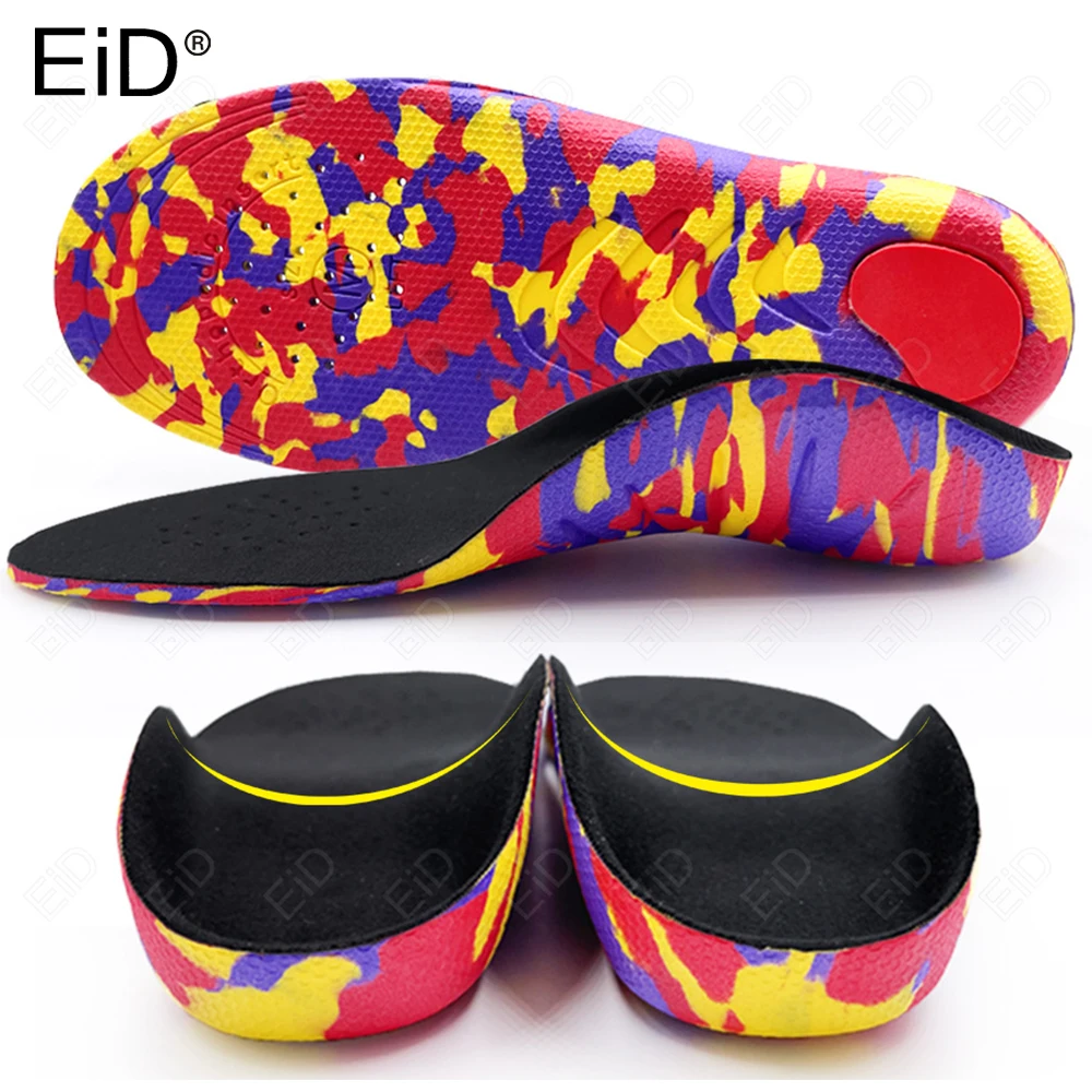 EiD Kids Children Orthotics Insoles Leg Health Correction CareTool Flat Foot Arch Orthopedic Support Sport Shoes Pads Unisex