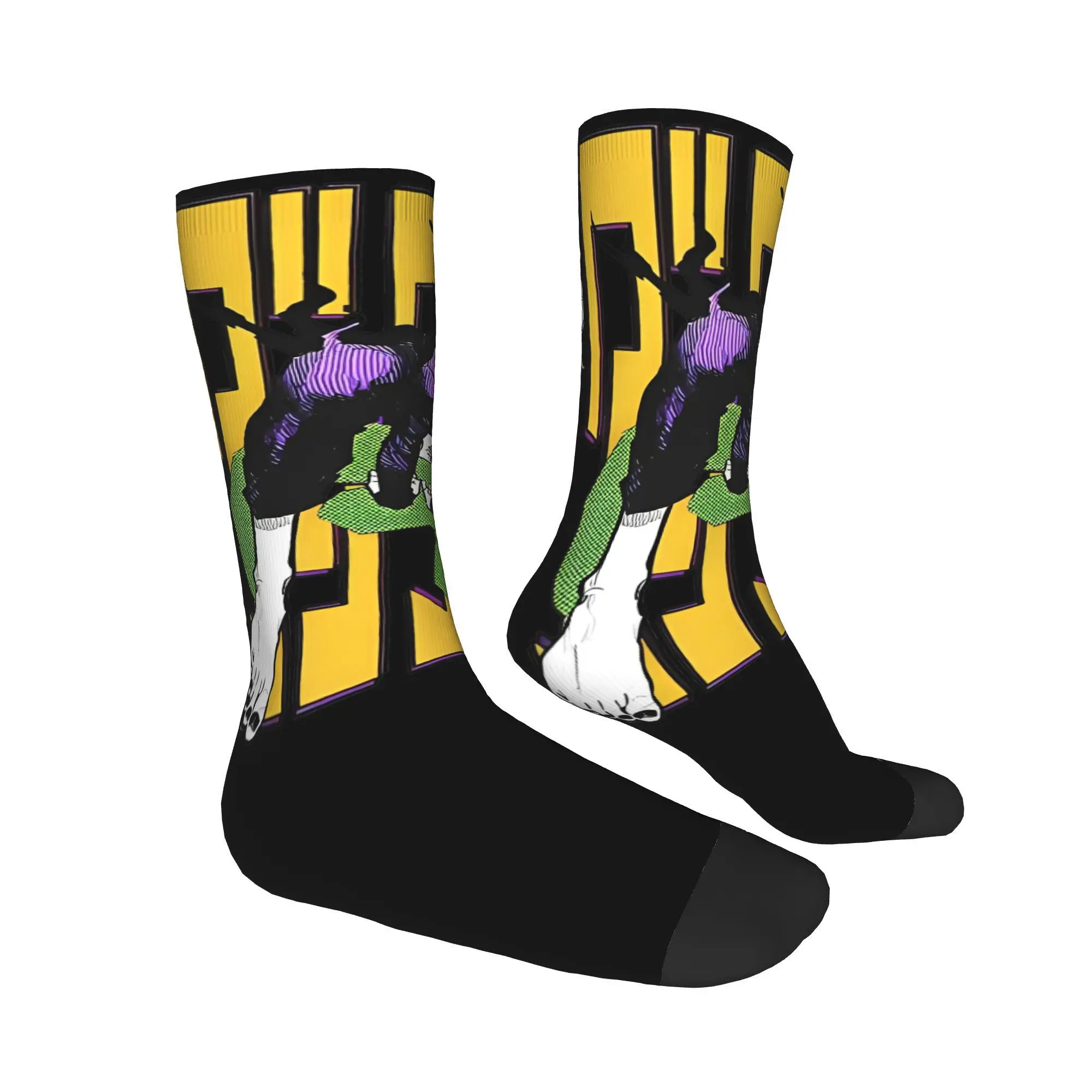 Мужские и женские носки Dandadan Anime OkarunTurbo Babny дышащие забавные Happy Crew маленькие