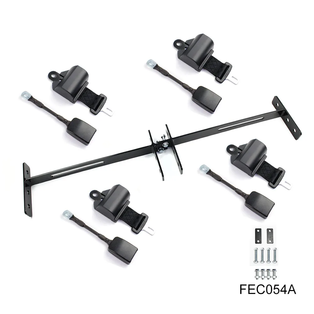 FAR EUROPE Seat Belt Bracket Kit for Golf Cart Universal Use