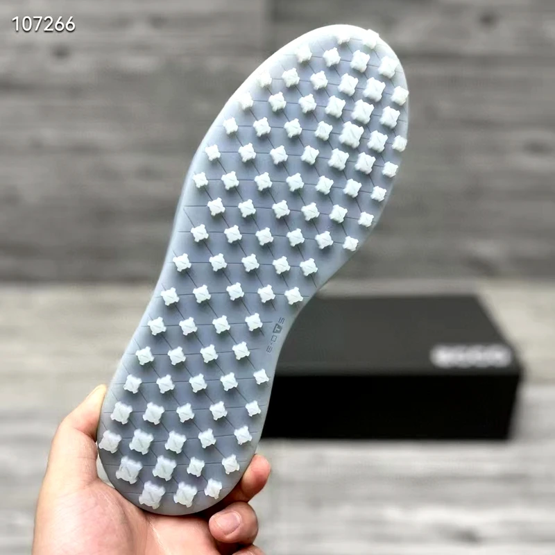 Golf Shoes Men's Nailless Waterproof Top Layer Leather Golf Shoes TPU Anti-slip Anti-Shock Men's Shoes 39-44 Sizes