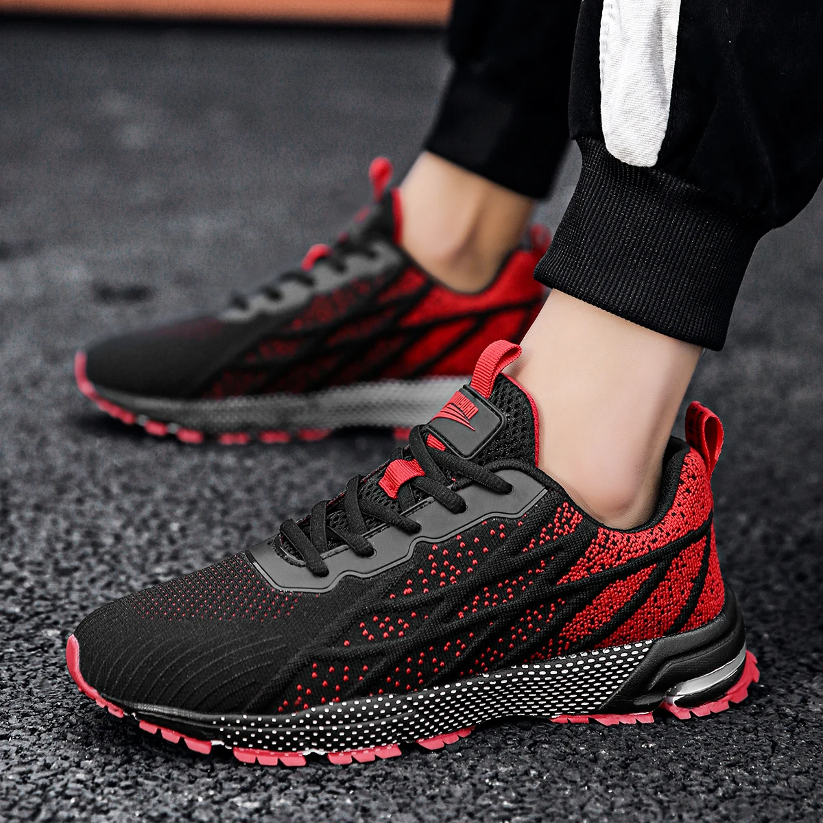 Men's Golf Shoes Mesh Breathable Sneakers Outdoor Grass Comfort Golf Shoes Men's Training Golf Walking Sneakers Size 39-46