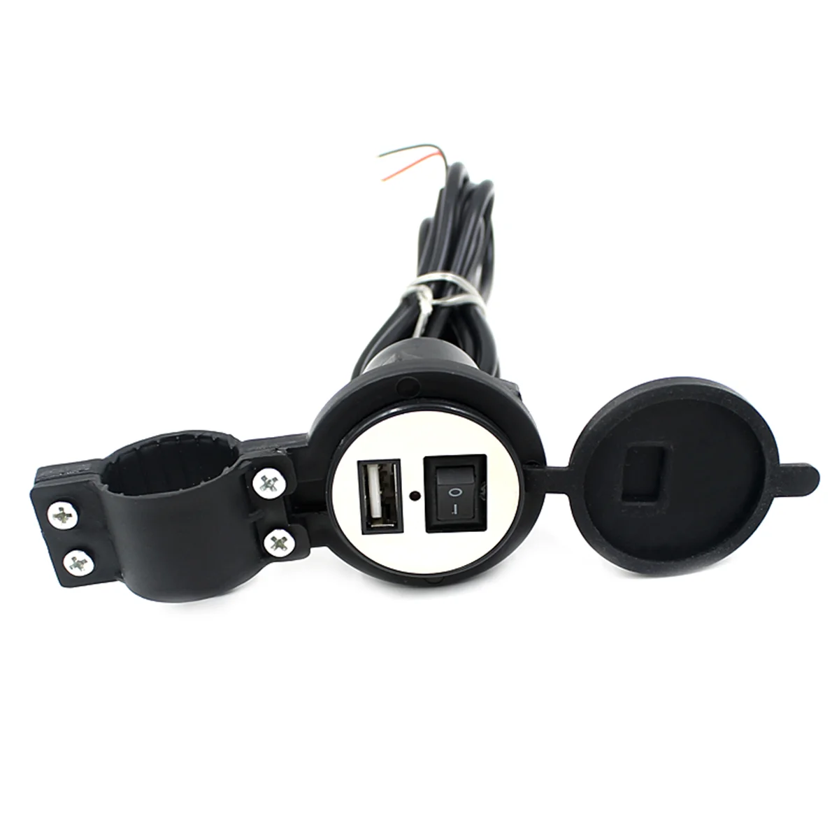 Водонепроницаемый 12 В 15 А для мотоцикла USB-разъем питания мобильного