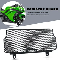 motorcycle accessorie radiator ninja300 z300 for kawasaki ninja 300 z300 2016 2017 2018 radiator guard protector grille cover
