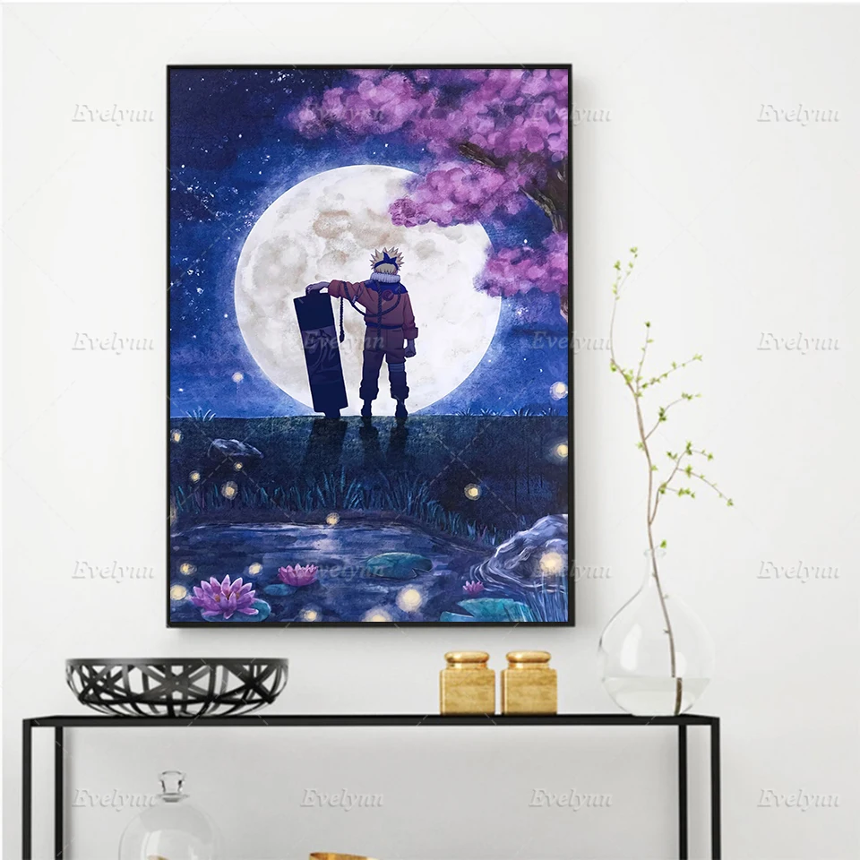 

Japan Naruto Anime Naruto - The Scroll Of Seals poster Nordic Modern Home Decor Prints Pictures Wall Art Canvas Painting Gift