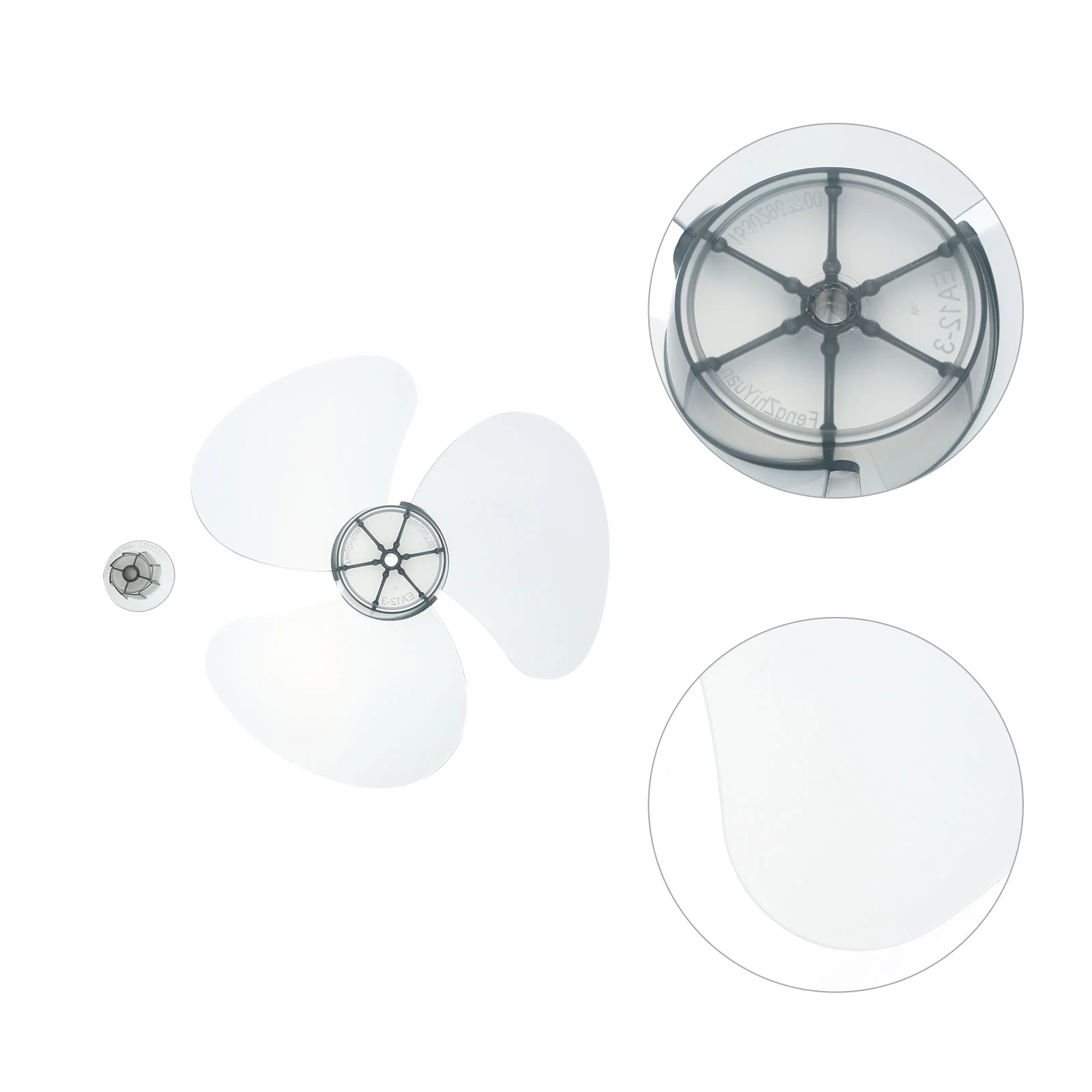 

12 Inch Replacing Fan Transparent Plastic Electric Fan Accessory