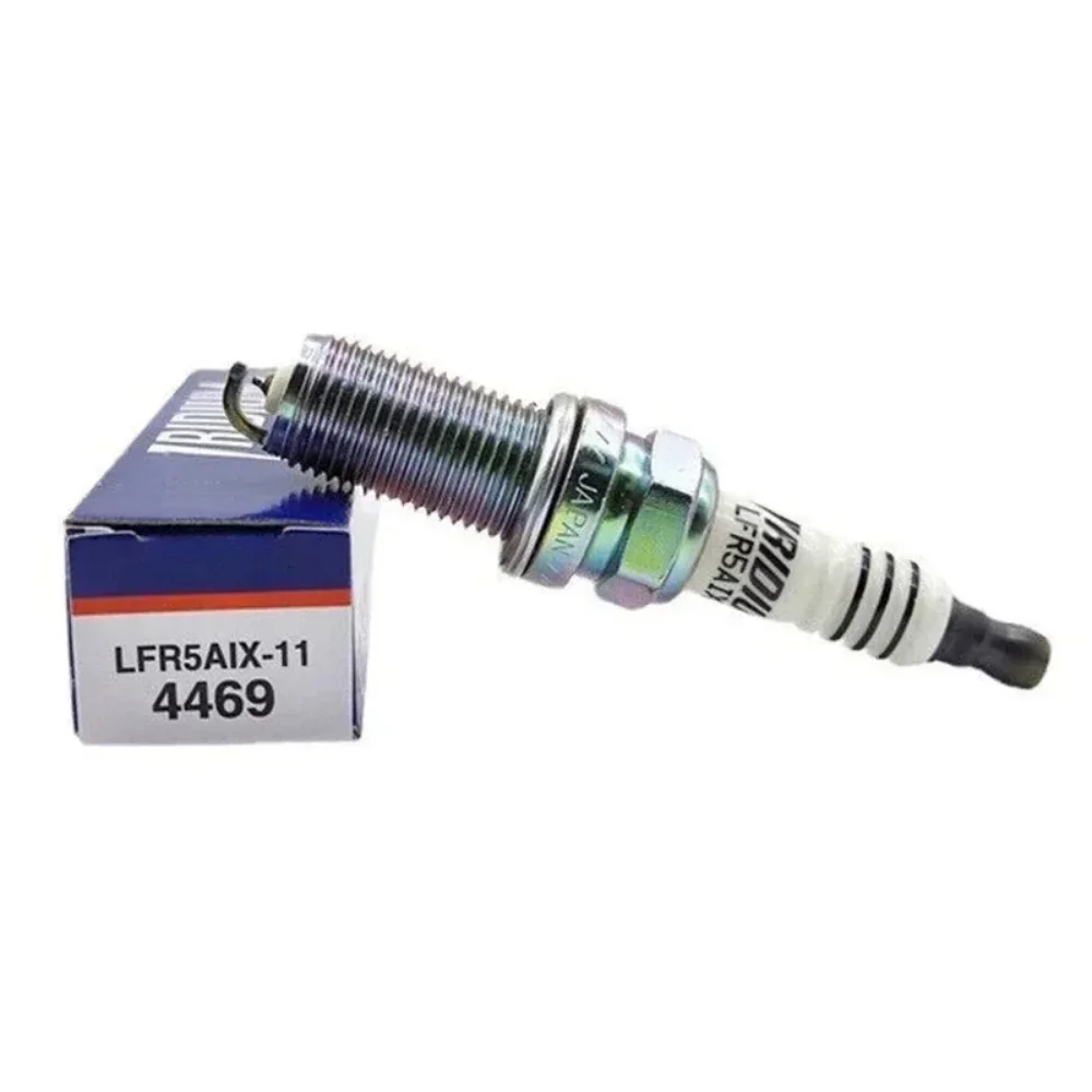 Фото Комплект из 4 иридиевых свечей зажигания 4469 LFR5AIX-11 для Hyundai, Infiniti, Kia, Mariner, Mercury, Nissan, Scion, Suzuki, Toyota, Yamaha (автозапчасть) №5