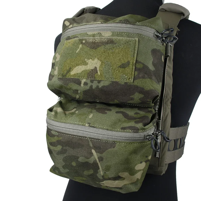 Tm3615-MTP / Outdoor Sports Tactical FPC Style Vest Special Zipper Backpack Multicam Tropic