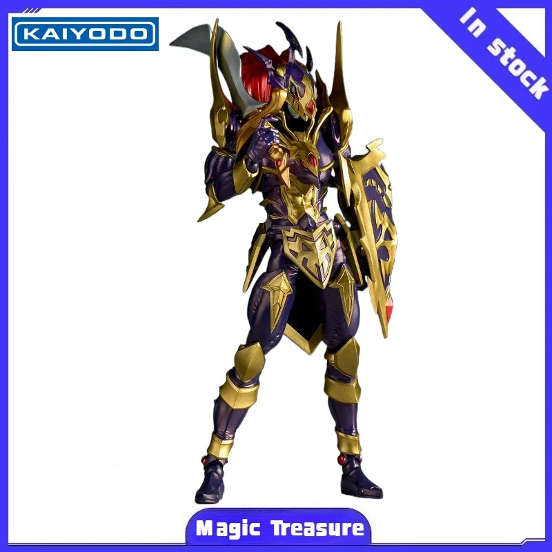 Фото 【MT】Доставка в течение 24 часов KAIYODO Revoltech Yu-Gi-Oh Duel Monsters Фигурка аниме-персонажа «Чёрный Блестящий Солдат» №1