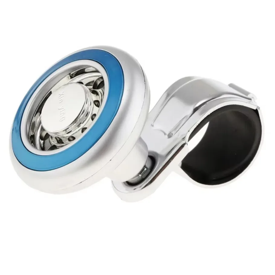 Ручка-спиннер рулевого колеса с зажимом из нержавеющей стали 1 шт.