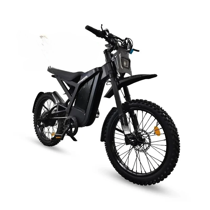 Фото Электровелосипед TcOssie China Ebike, электрический горный фэтбайк, дешевый, для Европейского Союза, с 24-дюймовыми шинами, модель GT2000 №3