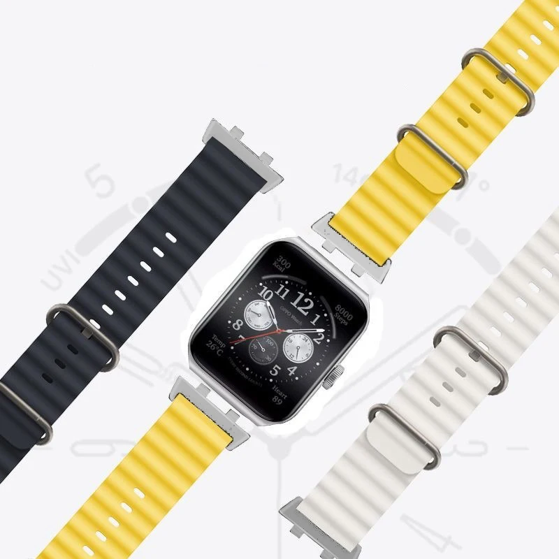 Band for OPPO Watch 3/3Pro Silicone Strap Bracelet Wristband for oppo Watch 2 42/46mm Belt 41/46mm Correa Accessories