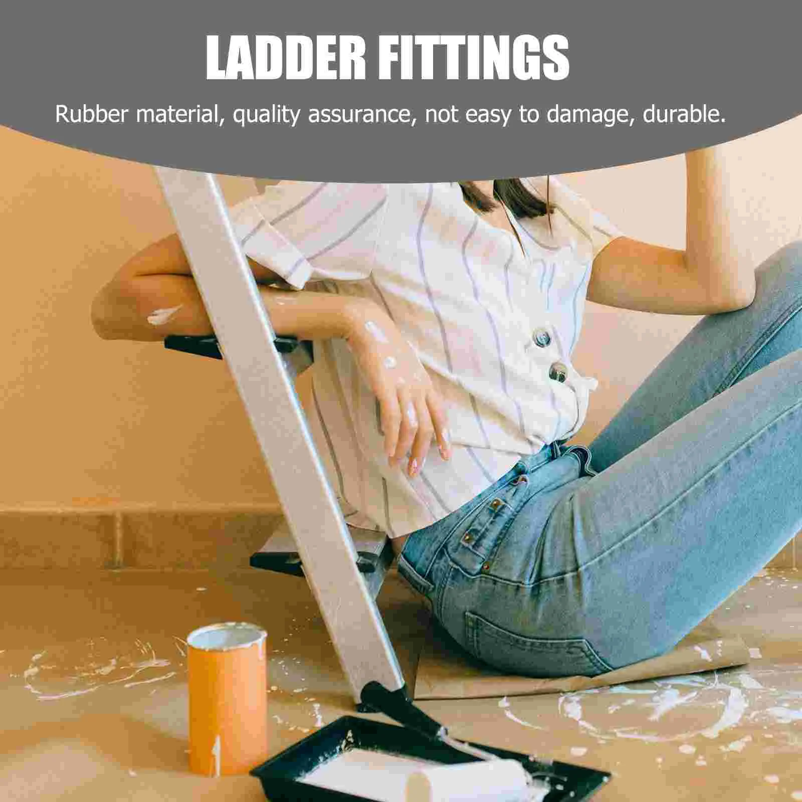 4 шт. Escamotable лестница чехол для ног складной коврик защитный защитные