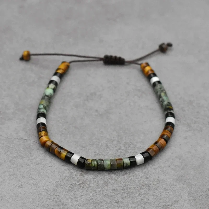 Браслет-разделитель из натурального камня для женщин