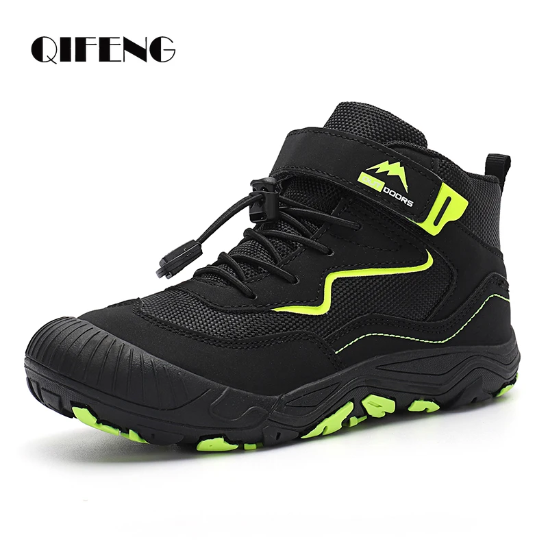 Children Fashion Ankle Boots Boys Non-slip Winter Tactical Sneakers Kids Footwear Hiking Boot Big Kid Shoes Girls Summer Spring