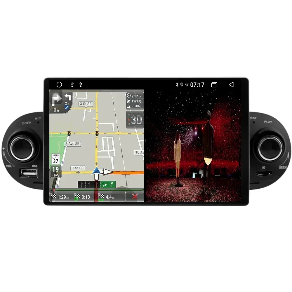8-дюймовый IPS-экран Android Auto автомобильный радиоприемник для VW Volkswagen Beetle 2000-2012