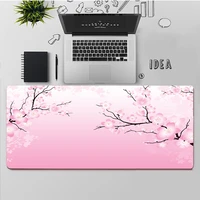 plum blossom sakura office game accessories desk pad gaming mouse pad xl keyboard mouse pad suitable for yoga carpet mouse pad