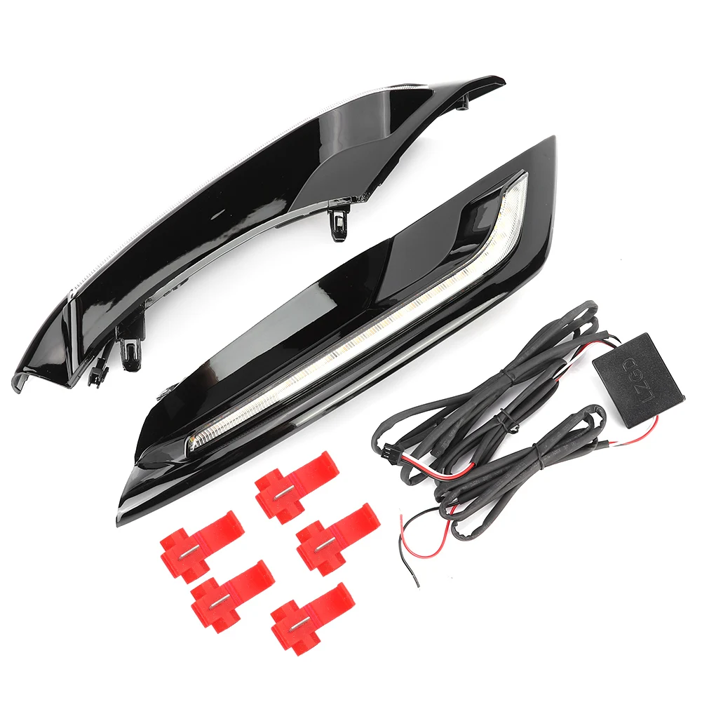 

1 Pair DC12V 6000-6700K LED Waterproof DRL Daytime Running Lamp Fit for Mazda 3 Axela 2019-2020 running running running