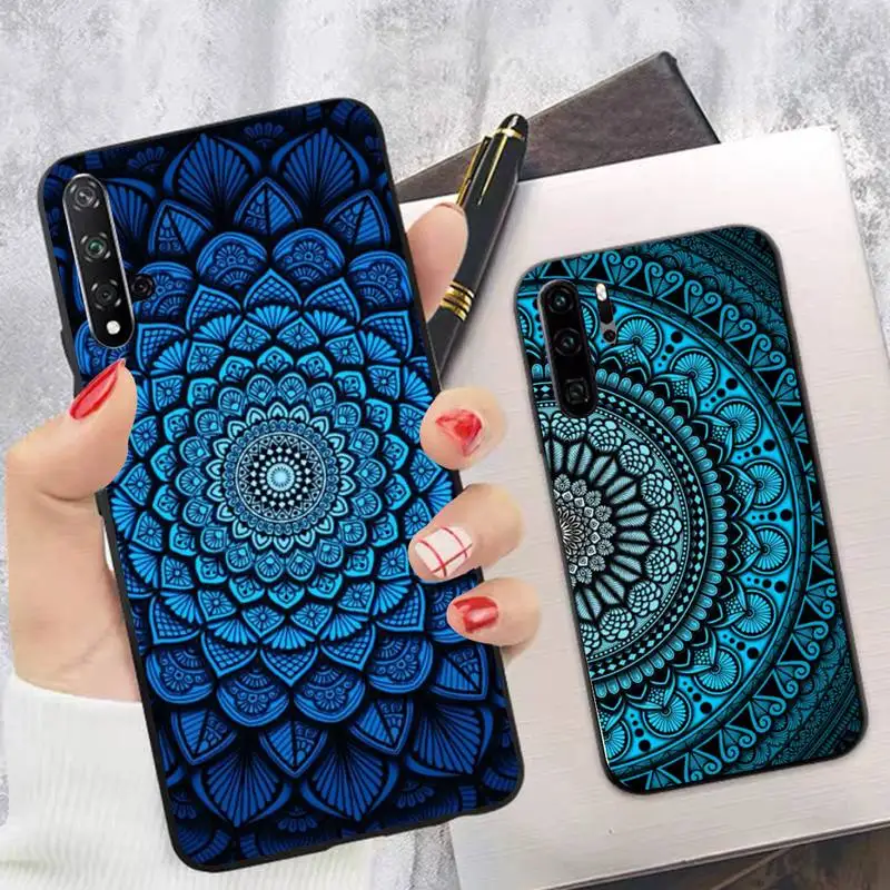 

Mandala Phone Case for Huawei P30 40 20 10 8 9 lite pro plus Psmart2019