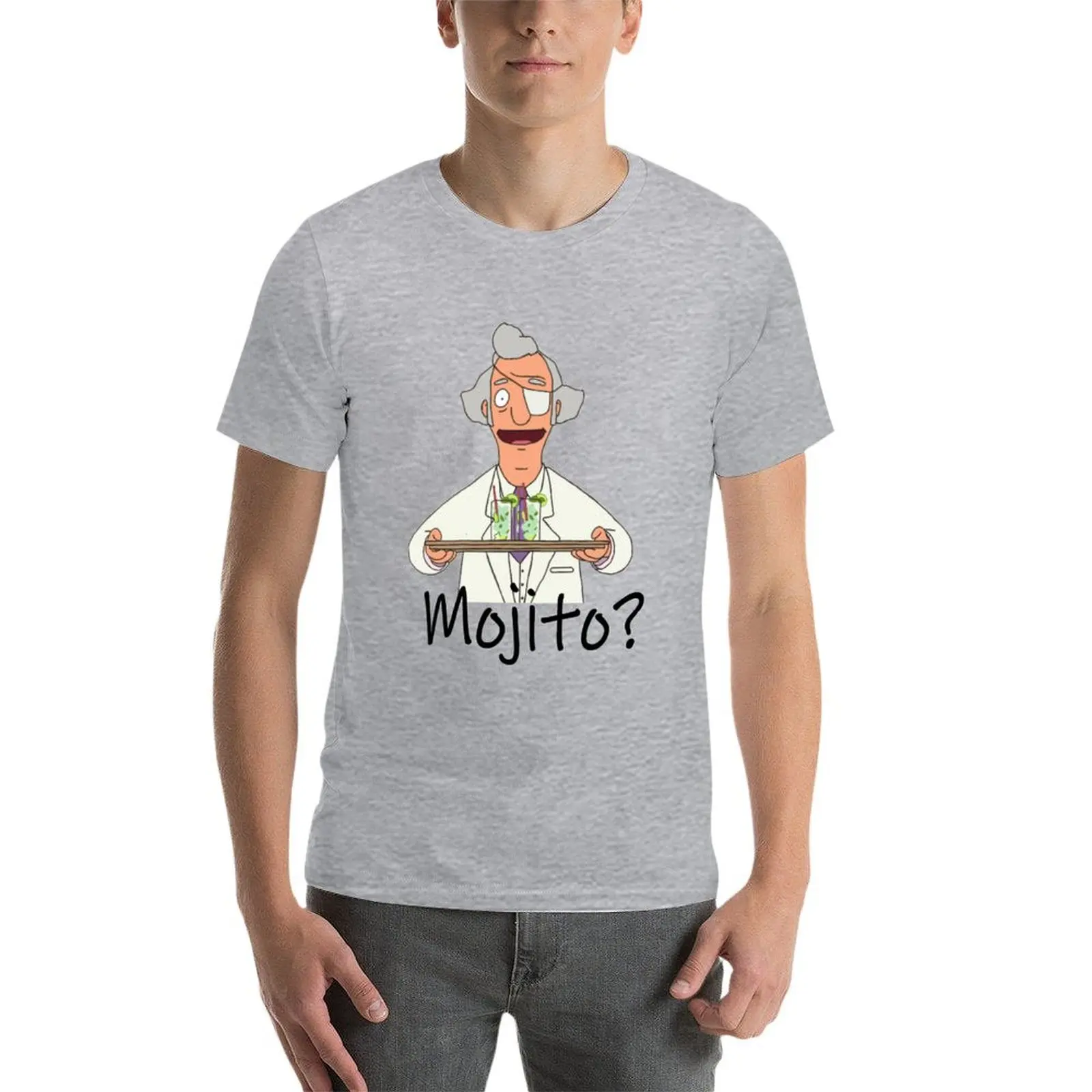 Футболка MR FISCHOEDER MOJITO кавайная одежда блузка для мальчика мужские футболки с