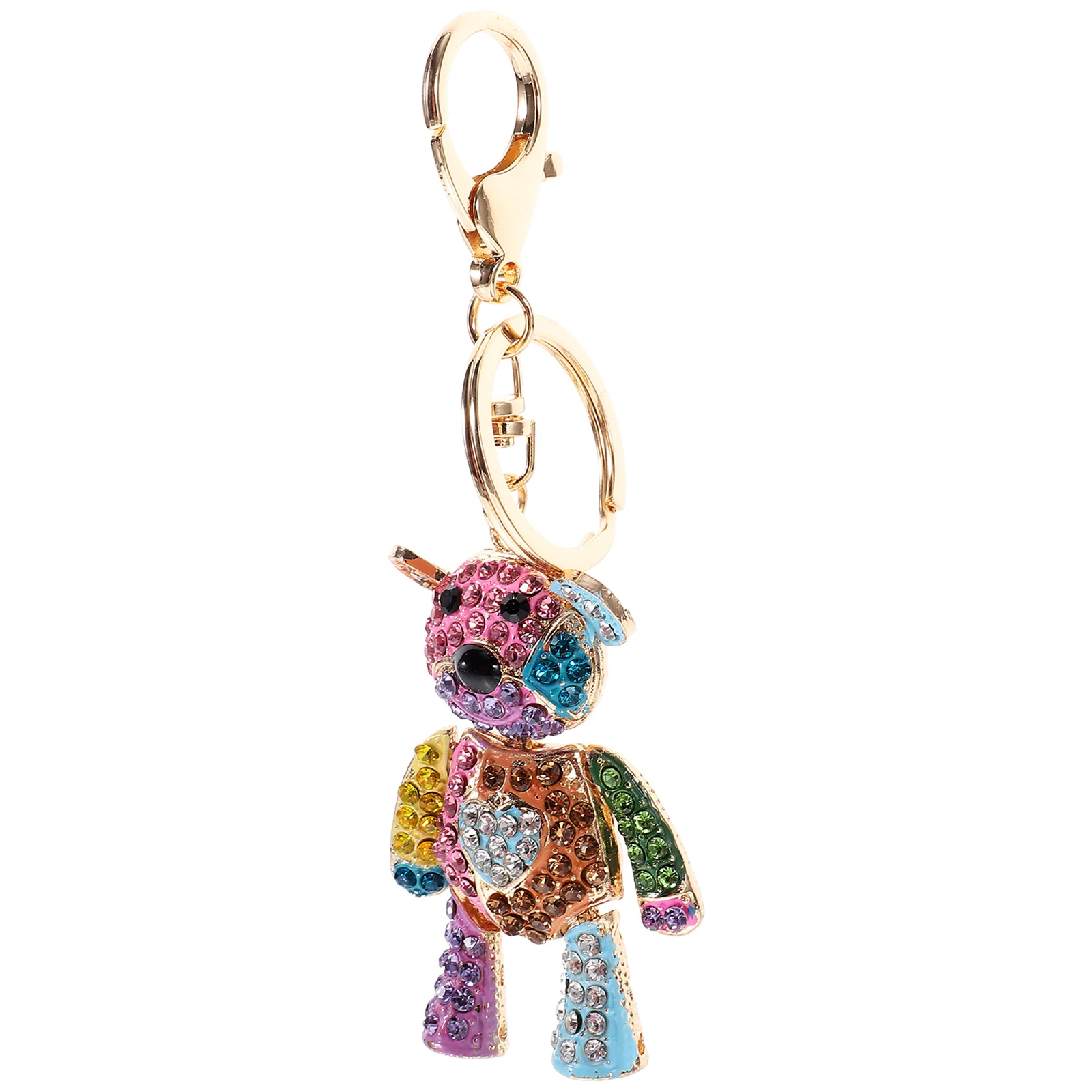 

Metal Keychain Bear Keychain Pendant Purse Backpack Pendant Adornment Accessory