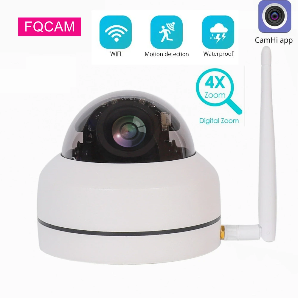 5MP WIFI Speed Dome PTZ IP Camera Motion Detection ONVIF CAMHI Home Security CCTV Surveillance Infrared 3MP 5MP WIFI Cameras  - buy with discount