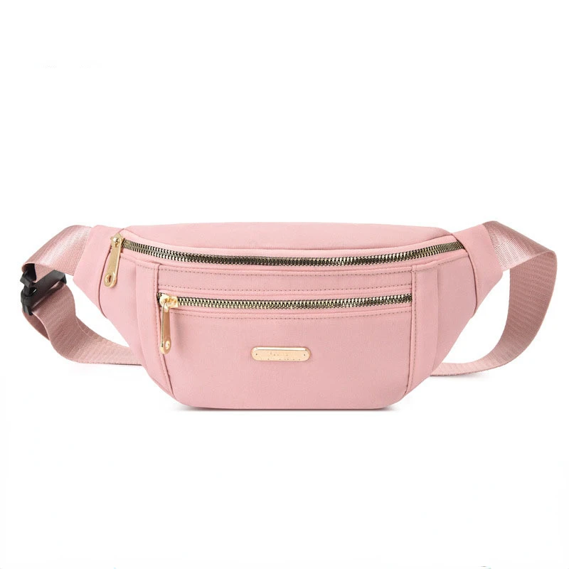

Fashionable Ladies Waist Bag Oxford Cloth Chest Messenger Bag Chest Bag