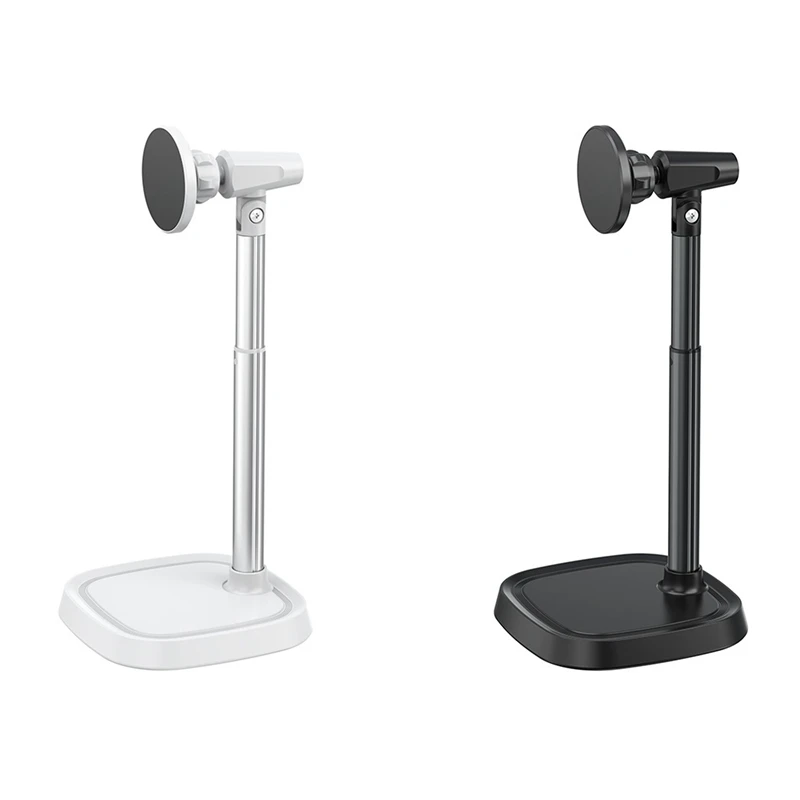 

Aluminum Alloy Bracket For Desktop Live Streaming Conference Mobile Phone Magnetic Suction Bracket