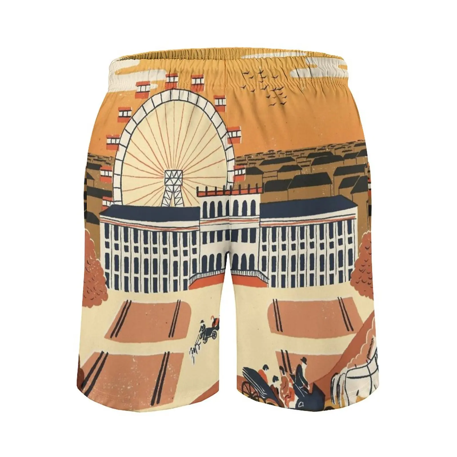 Мужские спортивные плавки Vienna трусы с карманами для серфинга и сетчатой