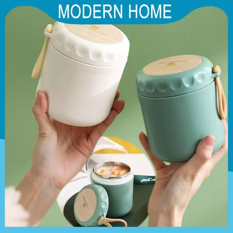 

Sealed And Leak-proof Thermal Lunch Box 304 Stainless Steel Recycled Vacuum Flasks Thermo Cups Large Capacity Portable