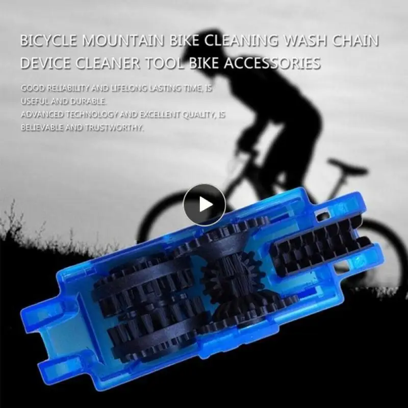 

Bike Chain Cleaner Clean Machine Brushes Cycling Cleaning Kit For MTB Road Bicycle Brush Bicycle Repaire & Maintenance Tools