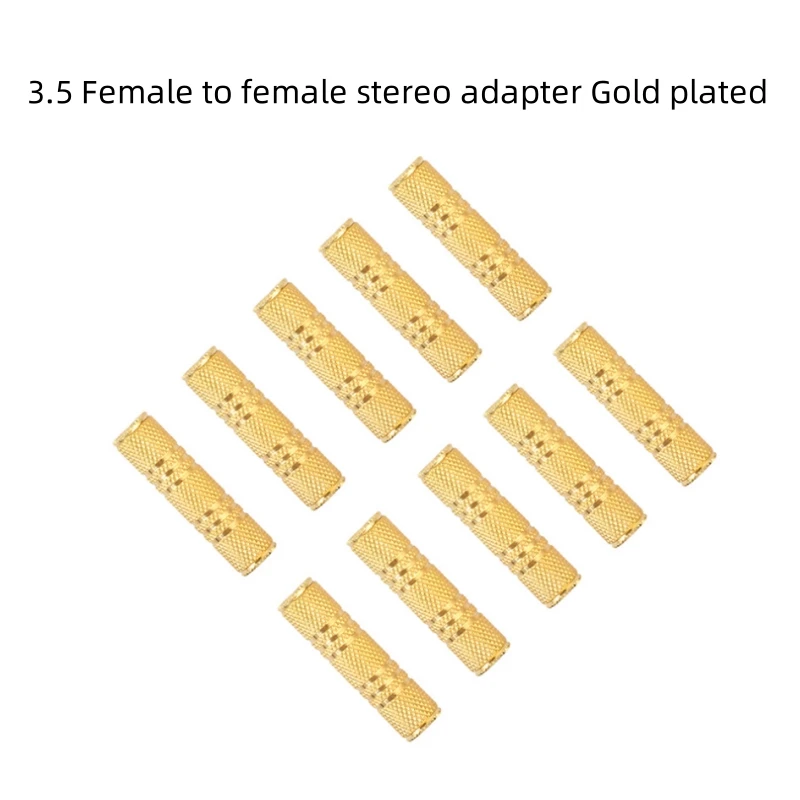 1 шт. разъем 3 5 мм позолоченный мама на аудио стерео разъемы адаптера