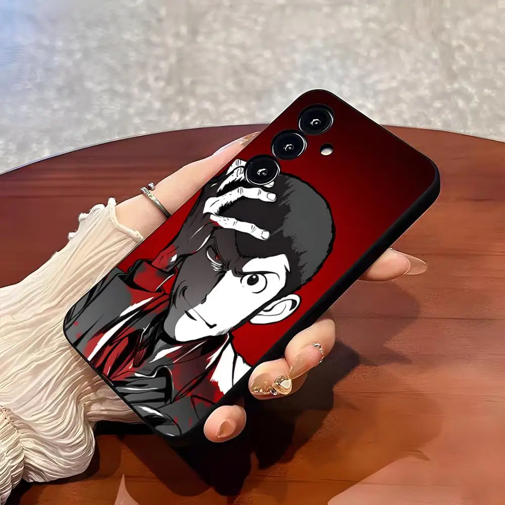 Фото Чехол для телефона L-Lupin The Third Anime для Samsung A57 A37 A33 5G A54 A36 A35 A56 A52 A17, противоударный мягкий чехол №1