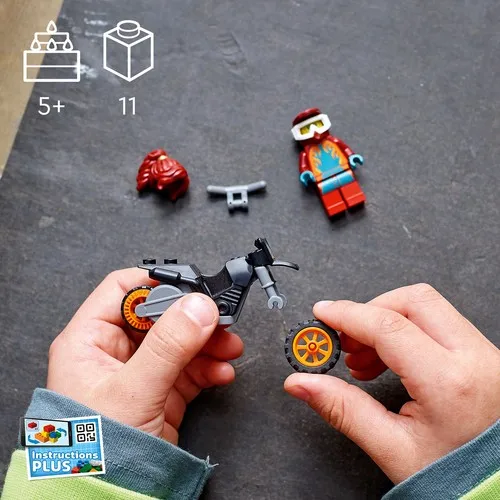 Оригинальный Конструктор Lego City 60311 велосипед для трюков забавный детский подарок