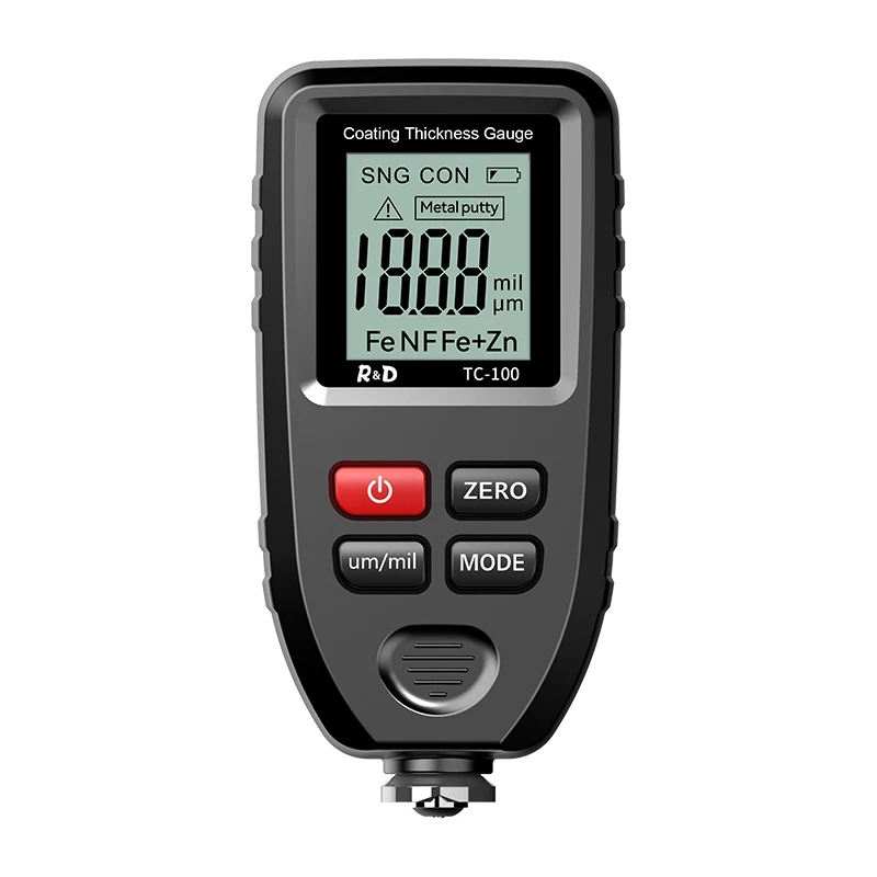 

R&D TC100 Толщиномер покрытия для авто