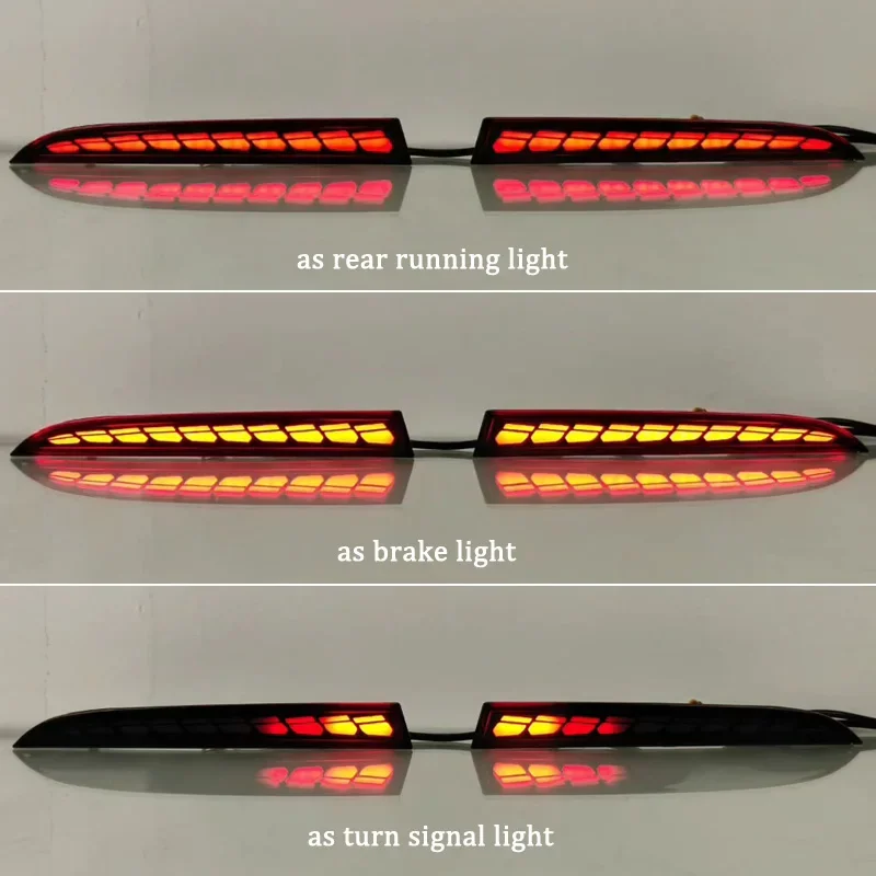 Фонарь заднего бампера для Chevrolet Camaro 2016-2022 задний фонарь 3 в 1 рефлектор тормоза и