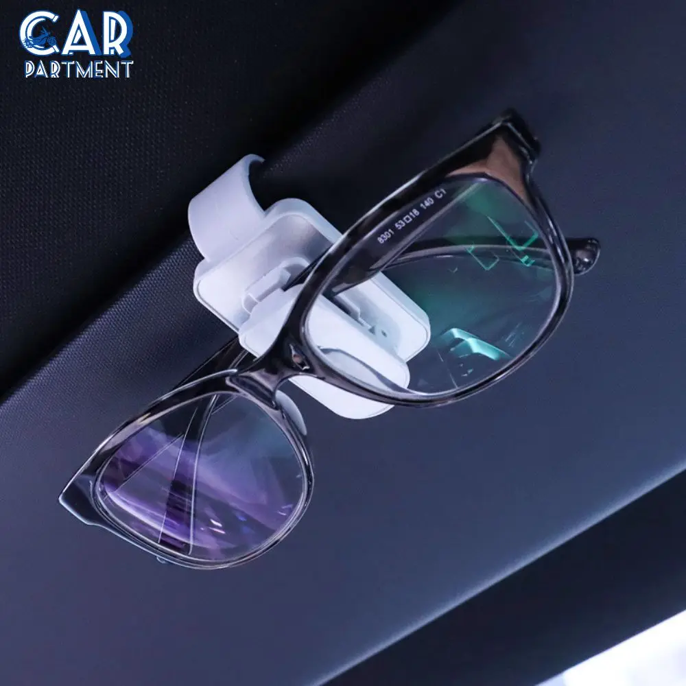 

Multi-function Car Eyeglass Holder Upgrade Metal Flag Personality Modeling Ticket Card Clip Personality Glasses Storage Clip