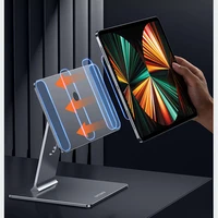 oatsbasf desktop magnetic ipad holder for ipad pro 12 9 air 11 inch aluminum tablet stand for ipad air 4th genpro 3rd4th gen