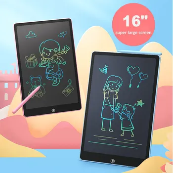 Large Size Magic Notebook Digital LCD Drawing Tablet 16inch Electronic Handwriting Blackboard Educational Toys for Children 1