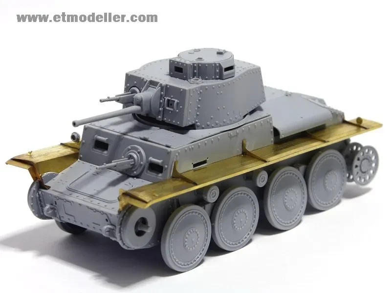 ET МОДЕЛЬ EA35-004 Немецкий Pz.Kpfw.38(t) времен Второй мировой войны фотогравированная