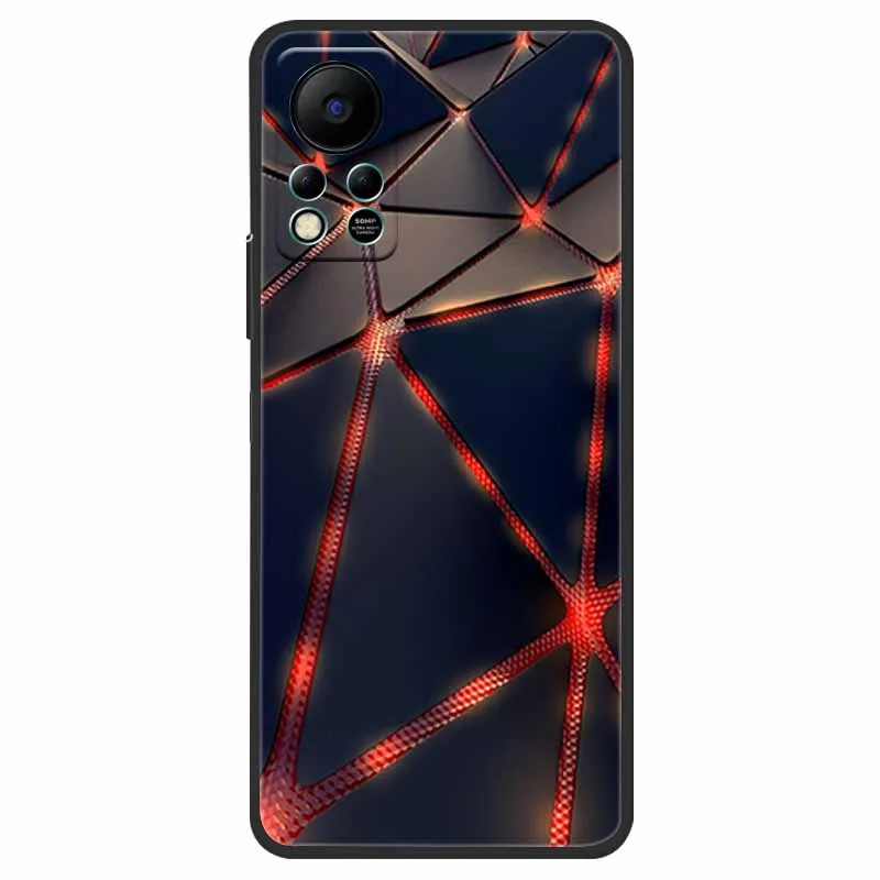 for infinix hot 11s nfc case x6812b shockproof soft silicone tpu back cover for infinix hot 11s nfc phone cases hot11s nfc cute free global shipping