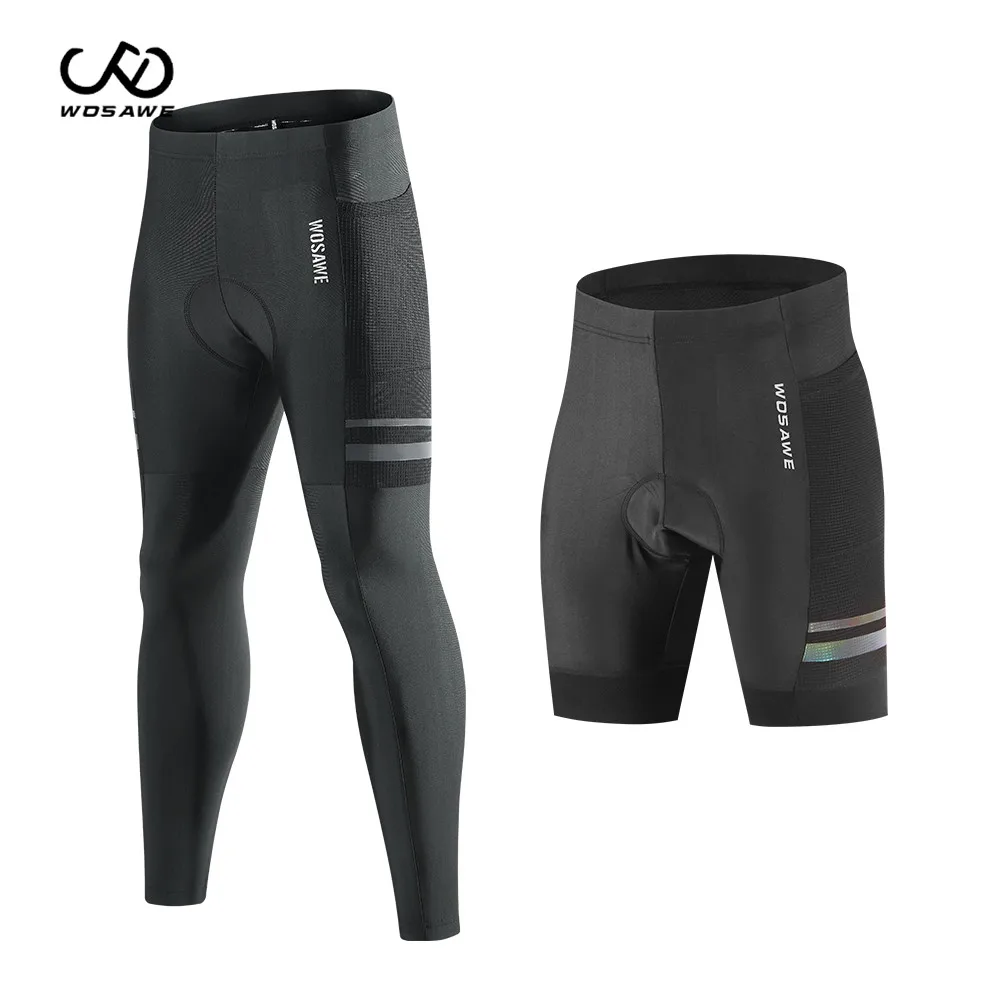 

WOSAWE Cycling Shorts Mountain Bike Breathable Men's Gel Padded Bike Tights Triathlon Man Bicycle Shorts Under Wear