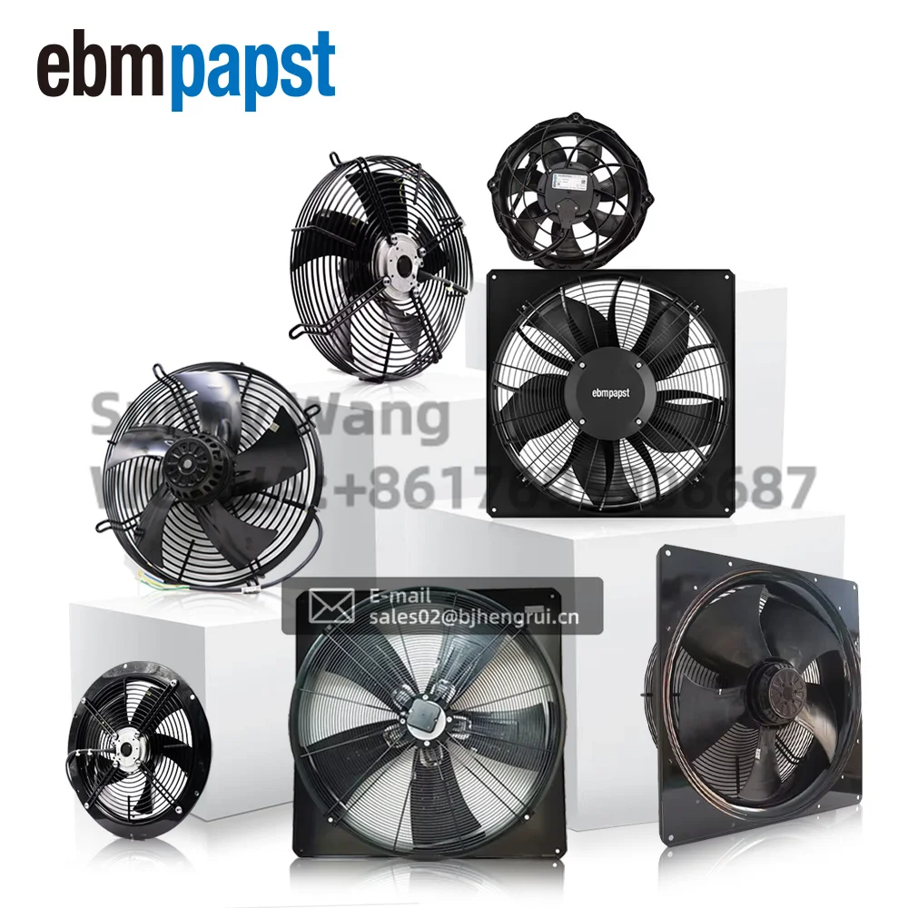 Фото ebmpapst A6E630-AN01-01 S6E630-AN01-01 230 В 630 мм 600 Вт Вентилятор блока кондиционера переменного тока Конденсатор Осевой охлаждающий вентилятор №4
