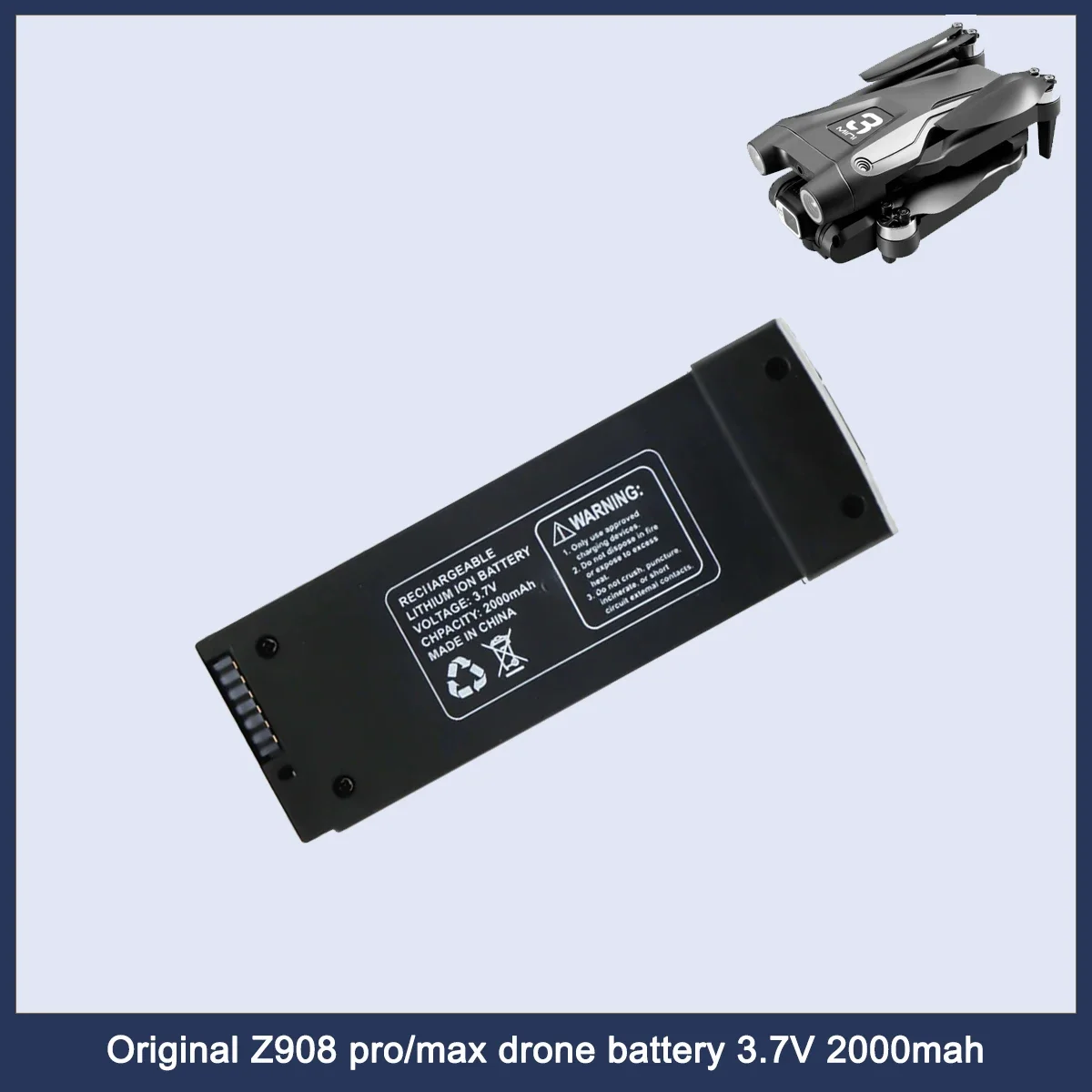 Z908 Pro аккумулятор для дрона оригинальная аккумуляторная батарея 3 7 В 2000 мАч