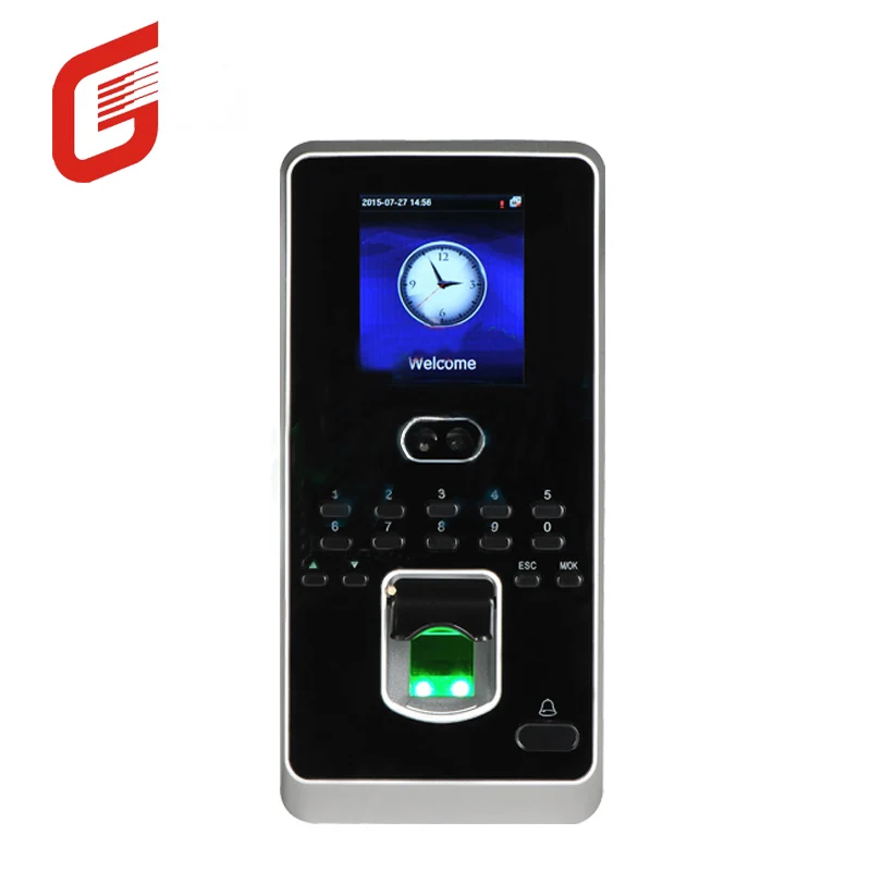 

MultiBio800 Multi-biometric Face Fingerprint Access Control Time Attendance