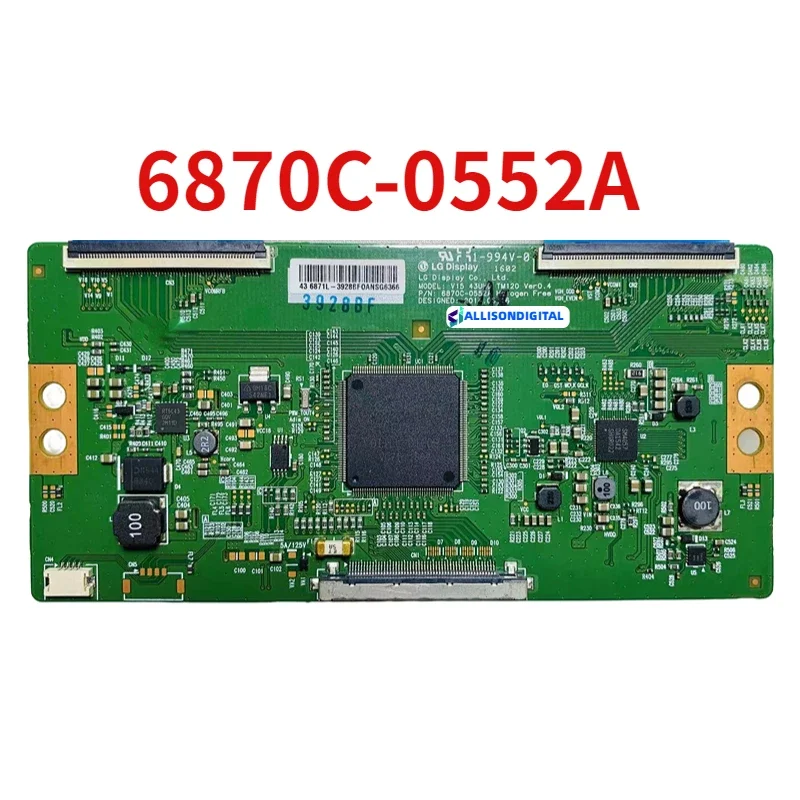 6870C-0552A T CON Board Equipment для бизнеса Placa TV LG 6870C 0552A Пластинчатая карта дисплея