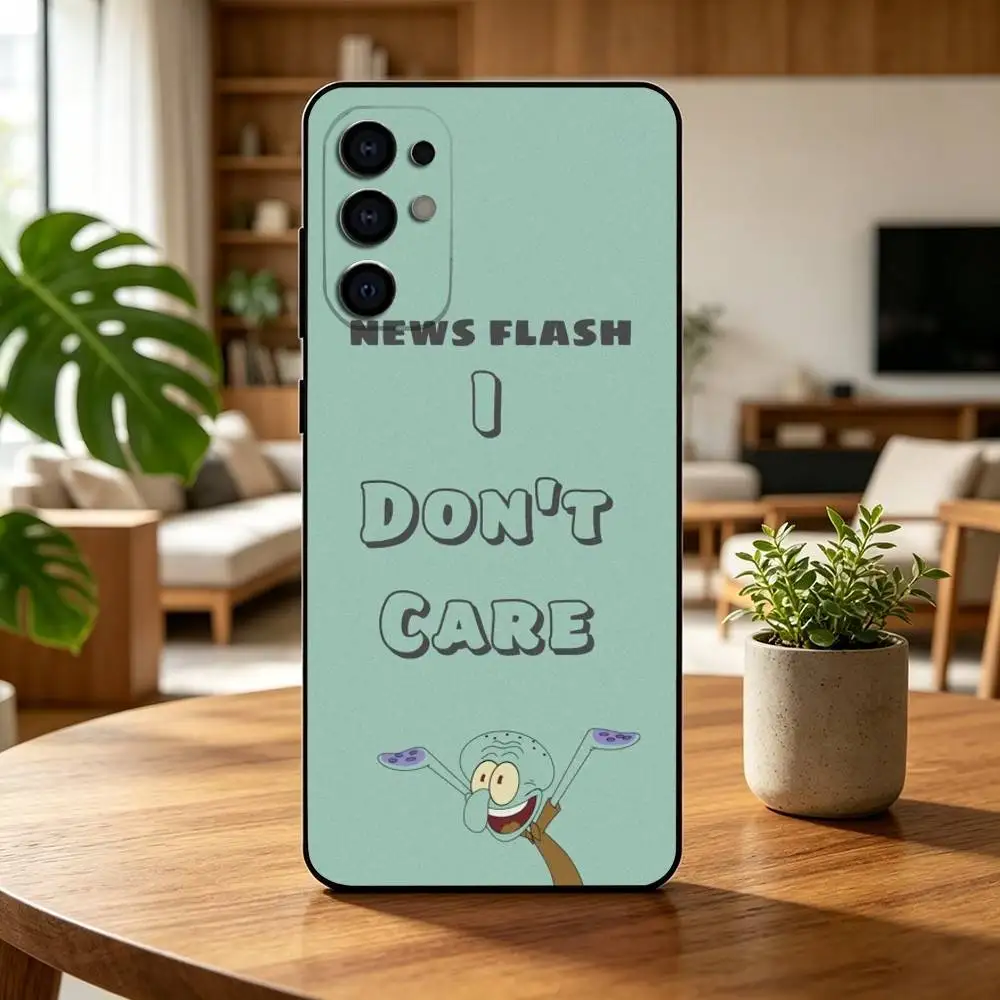 Чехол для телефона Squidward Tentacles Z-Sponge Funny BoB для Samsung S25, S24, S21, S22, S23, S30, Ultra, S20, Plus, Fe, мягкий силиконовый, черный (art.: 3920da31b2d41) - 3920da31b2d41