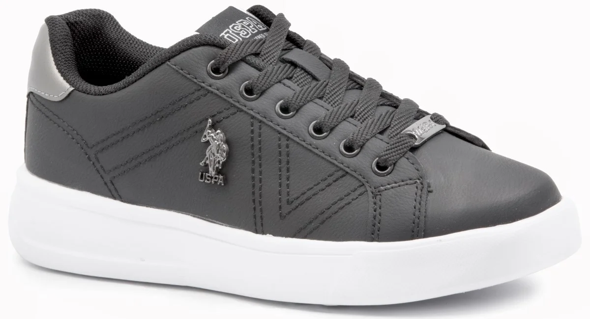 

U.S. Polo Assn. Exxy Black 2022 Summer Women Shoes Sports Metal Garni Light Thick Sole Casual Connected To the Original Sneakers Street Tennis