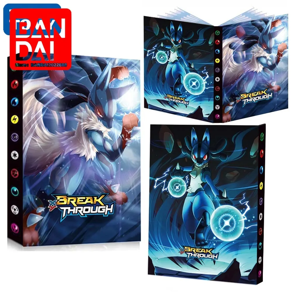 

240Pcs Pokemon Album Cards 4 Pocket Book Game Card EX GX Anime Cartoon Pokemon Collectors Binder Folder Kawaii Boy Kids Toy Gift